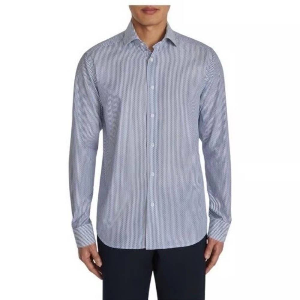 Jack Victor Cotton Classic blue Checkered Shirt size Medium